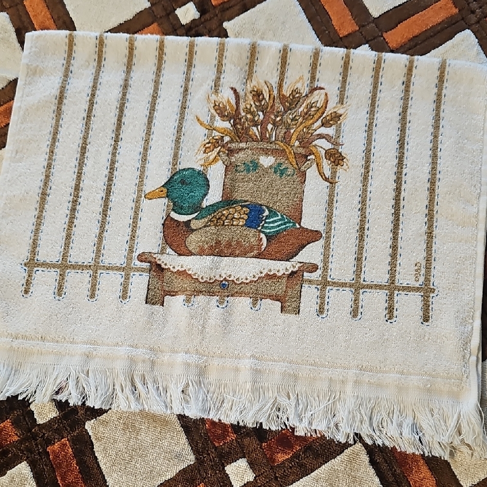Decorative Duck Bath Towel